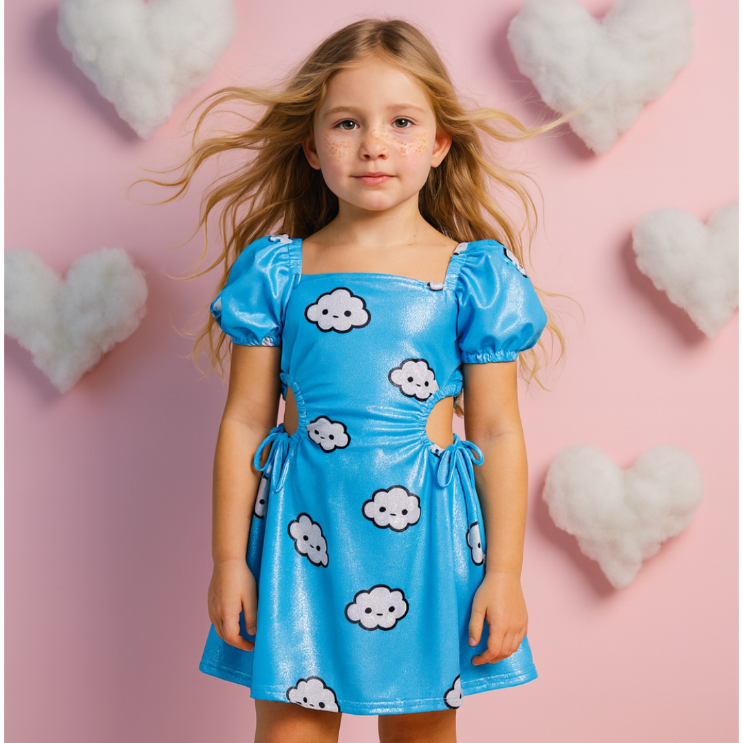 ☁️💙 Cloud Nine Shine Dress 💙☁️