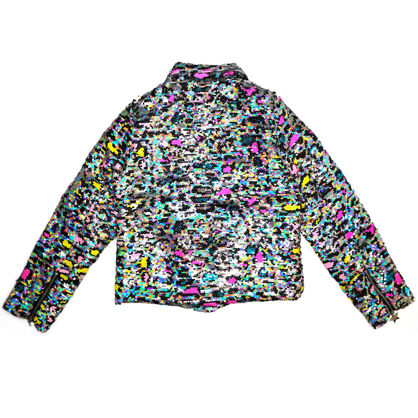Leopard Flip Sequin Jacket