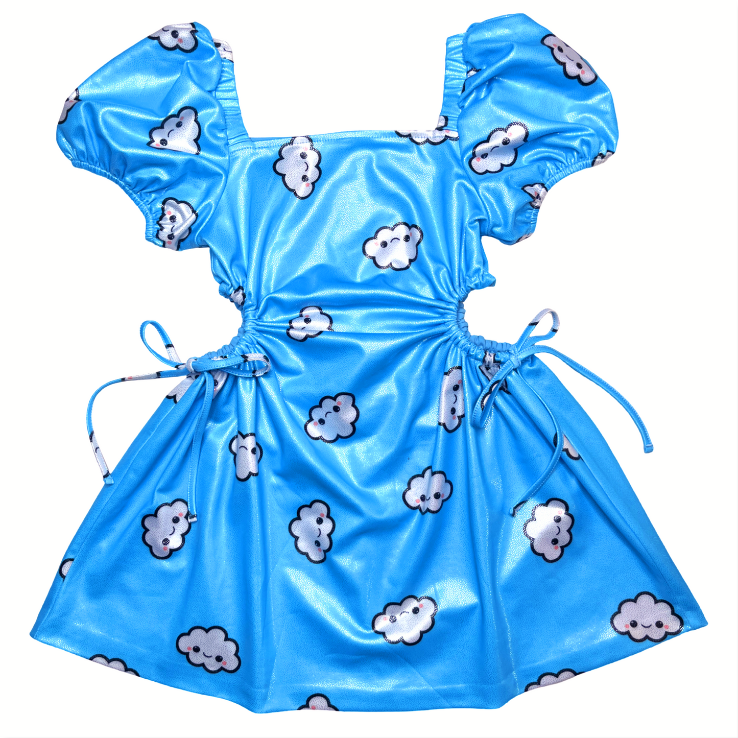 Kawaii Blue Cloud Dress