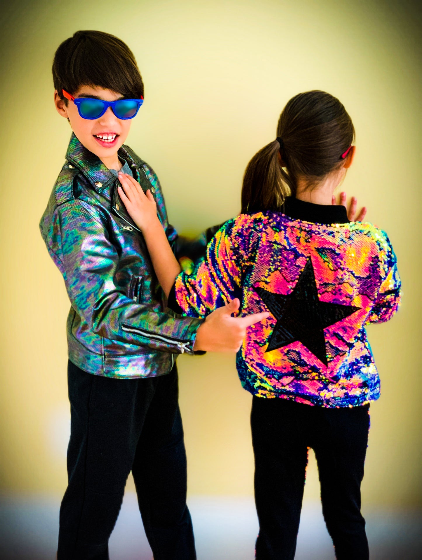 Mermaid Sequin Bomber Jacket